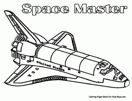 Buzz Lightyear Spaceship Coloring Pages - Coloring Pages For All Ages