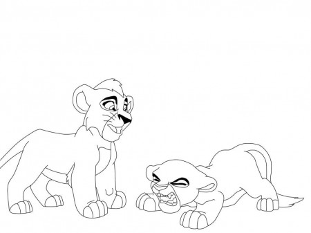 Nala Lion King Coloring Pages - Coloring Page