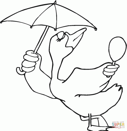 Gooses coloring pages | Free Coloring Pages