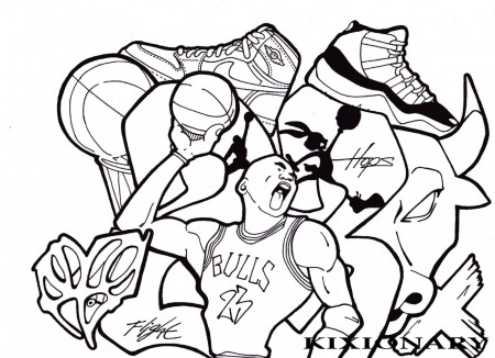 Pin by Dwight ingram on Jordan | Sports coloring pages, Detailed coloring  pages, Coloring pages