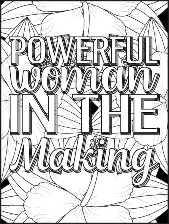 The Women of Strength Coloring Book printable PDF Download - Etsy