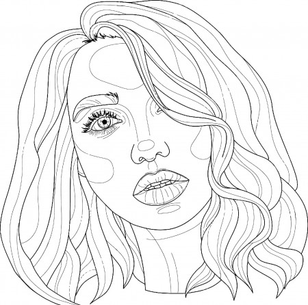 Makeup coloring pages | 90 Coloring Pages for Girls