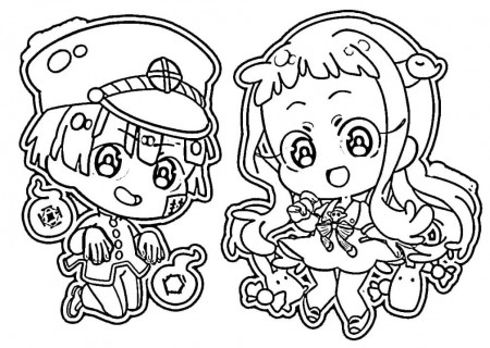 Toilet Bound Hanako-Kun 12 Coloring Page - Anime Coloring Pages