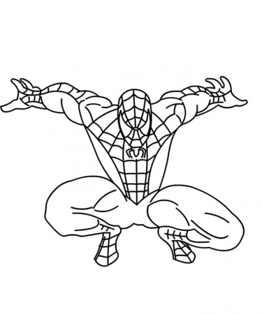 Spiderman Coloring Pages - Free Printable Coloring Pages for Kids