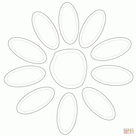 Daisy Scout Printable Coloring Pages girl scout daisy petals ...