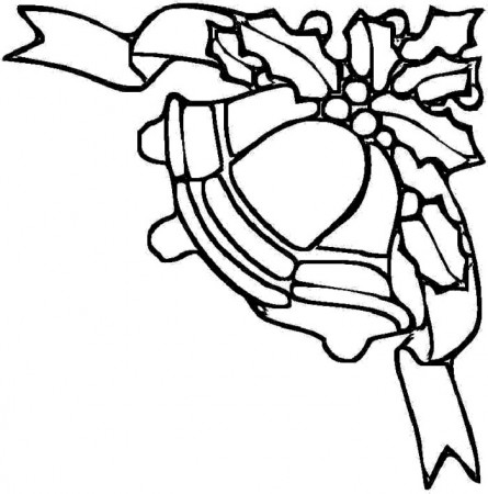 Christmas Holly Coloring Pages - Printable Free Coloring Pages