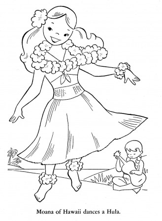 Hawaiian Coloring Pictures | Free Coloring Pages on Masivy World
