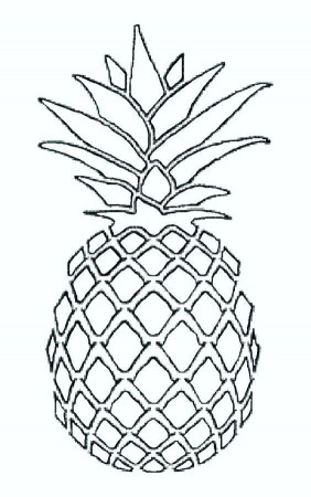 25 Fabulous Pineapple Coloring Sheets – azspring