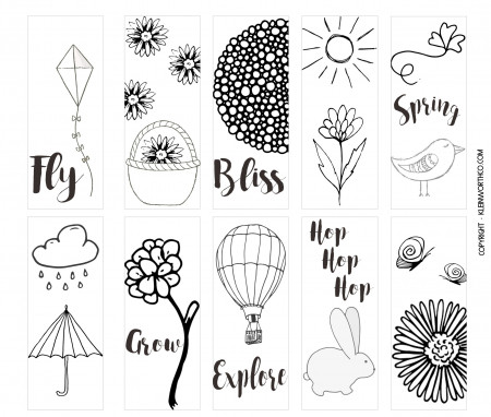 Printable Coloring Completely Free Adult Bookmarks Chronic Illness Spring  Bookmark Printables Best Book Markers Online For – Slavyanka