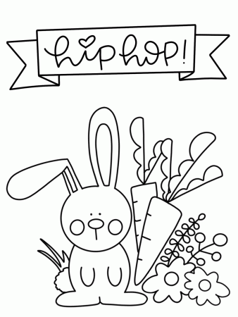 Free Easter Coloring Page Printable - The Sweeter Side of Mommyhood