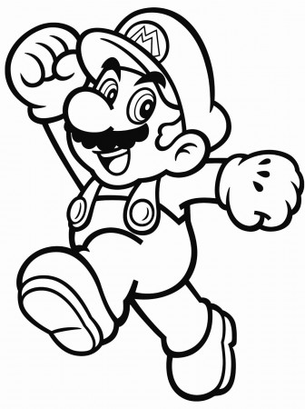 Nintendo Coloring Pages Photo Inspirations Super Mario Brothers Page In –  Approachingtheelephant