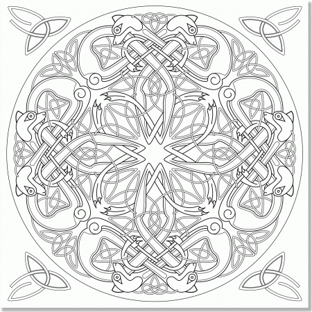 Coloring Pages: Celtic Knot Coloring Pages Getcoloringpages Celtic ...