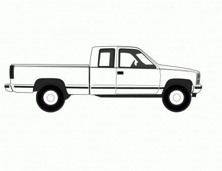 Chevy Truck Coloring Pictures - High Quality Coloring Pages