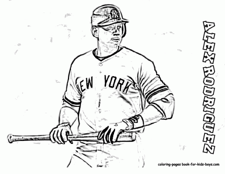 Fired Up Free Coloring Pages Baseball | Baseball League Stars ...