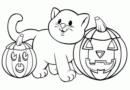 Amazing of Amazing Free Halloween Coloring Sheets Have H #1678