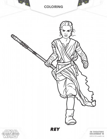 Star Wars coloring pages, The force awakens coloring pages