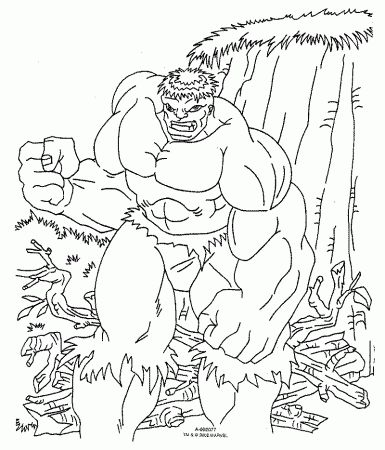 Hulk Coloring Pages To Print | Coloring Pages