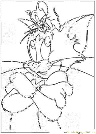 printable Tom And Jerry Friends coloring pages | Coloring Pages