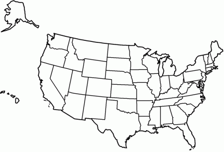 Medicalnights Com Blank Printable United States Map 176295 Us Map 