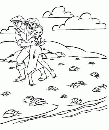 Coloring Page - The little mermaid coloring pages 38