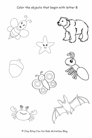 Fun Letter B Worksheets Printable Preschool Pack | Kids Activities Blog