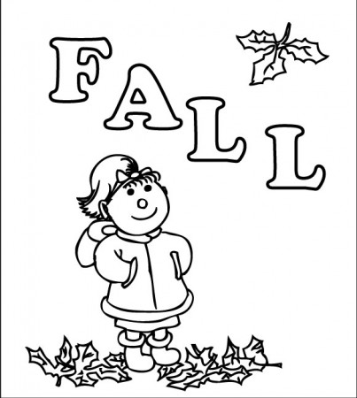 Drawing Fall season #164327 (Nature) – Printable coloring pages