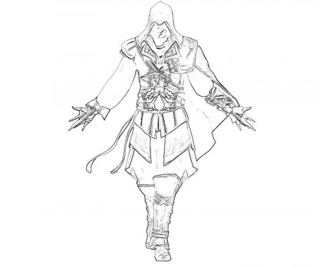 Drawing Assassin's Creed #111989 (Video Games) – Printable coloring pages