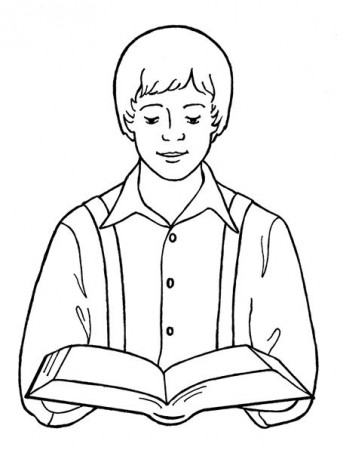 Pin on LDS Children's coloring pages
