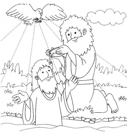 Crossing The Jordan (Coloring Page) Coloring pages are a great way ...