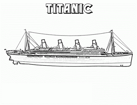 Titanic Coloring Pages Printable ...