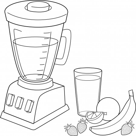 smoothies drawing - Google Search | Coloring pages, Blender fruit smoothies,  Free clip art
