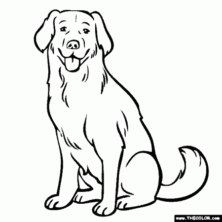 Dogs Online Coloring Pages | Page 2