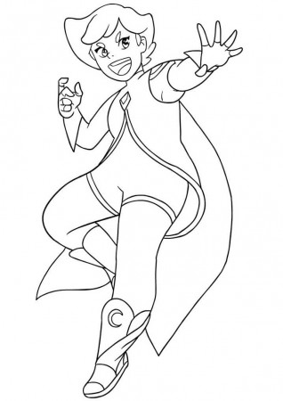 Glimmer from She-Ra Princess Coloring Page - Free Printable Coloring Pages  for Kids