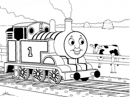 Coloring Pages: Thomas Tank Engine James Train Friends Coloring ...