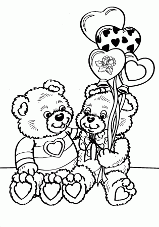 Valentine Coloring Pages (9) - Coloring Kids