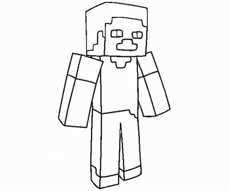 12 Pics of Steve From Minecraft Coloring Pages - Free Minecraft ...