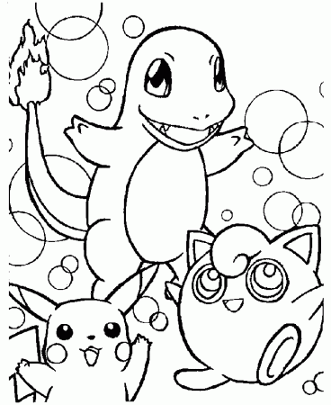Pokemon To Print Out - Coloring Pages for Kids and for Adults