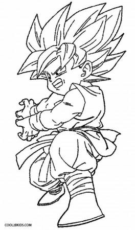 Baby Goku Coloring Pages - Coloring Pages For All Ages
