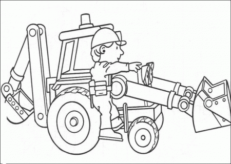 Bob The Builder - Coloring Pages for Kids and for Adults