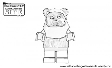 Lego Ewok Colouring Pages - Colorine.net | #18177