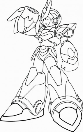 Megaman X Coloring Pages | Coloring Pages