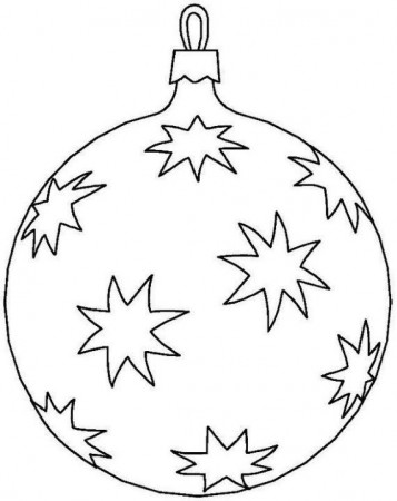 60 Christmas balls coloring pages | family holiday.net/guide to family  holidays on the internet | Coloriage boule de noel, Coloriage noel, Dessin  noel