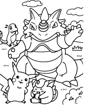 Singing Pokemon Coloring Pages - Pokemon Coloring Pages ...