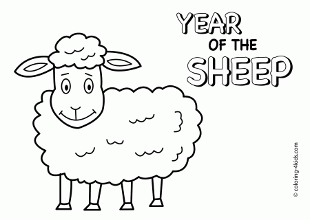 New Year Coloring Pages for Kindergarten - gobel coloring page