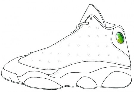 Abiding Coloring Pages Of Michael Jordan Shoes Coloring Pages Of ...