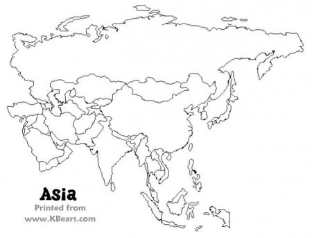 Coloring Map Of Asia in 2020 (With images) | Asia map, East asia map, Map