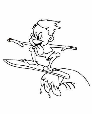 surfer boy coloring sheets - Google Search | Cute coloring pages, Fall coloring  pages, Animal coloring books