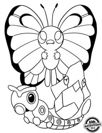 Awesome Free Pokemon Coloring Pages to Print & Video Drawing Tutorial