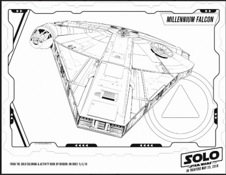 SOLO: A STAR WARS STORY Coloring Pages - Three Different Directions