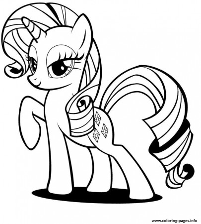 Print rainbow dash cute pony Coloring pages